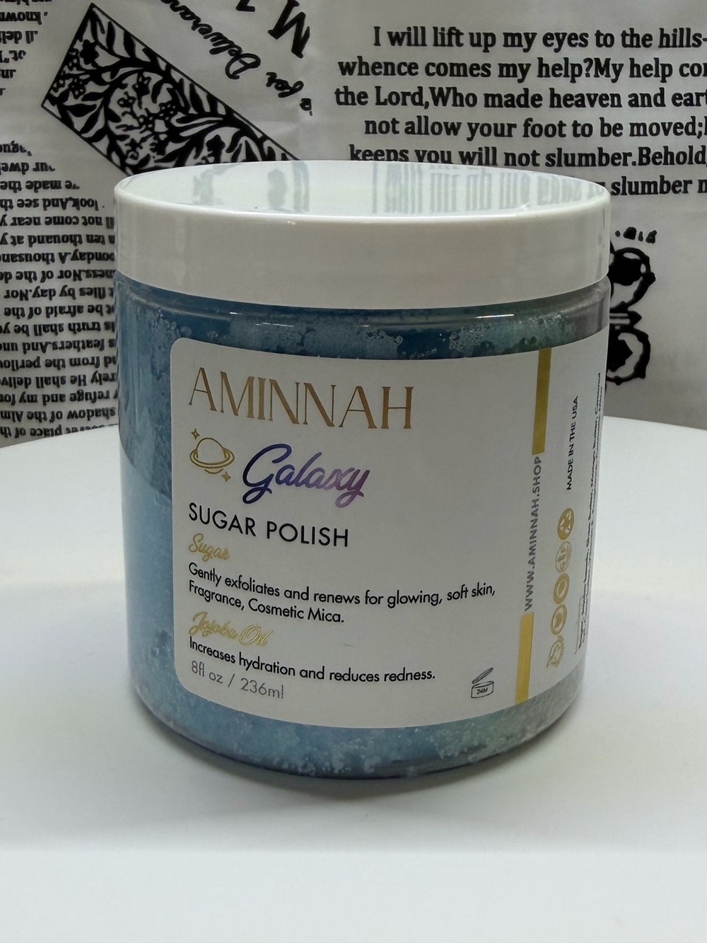 New Aminnah Unicorn Dreams Body Oil & Galaxy Sugar Polish - Picture 2 of 7